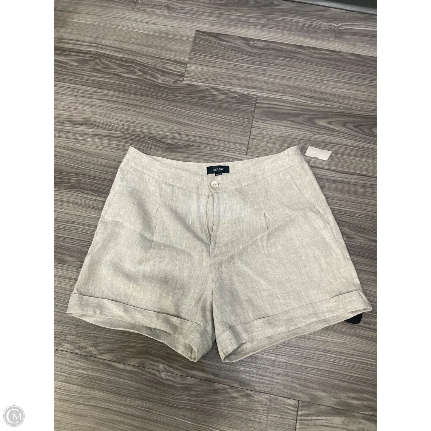 Shorts By Karen Kane In Tan, Size: 16
