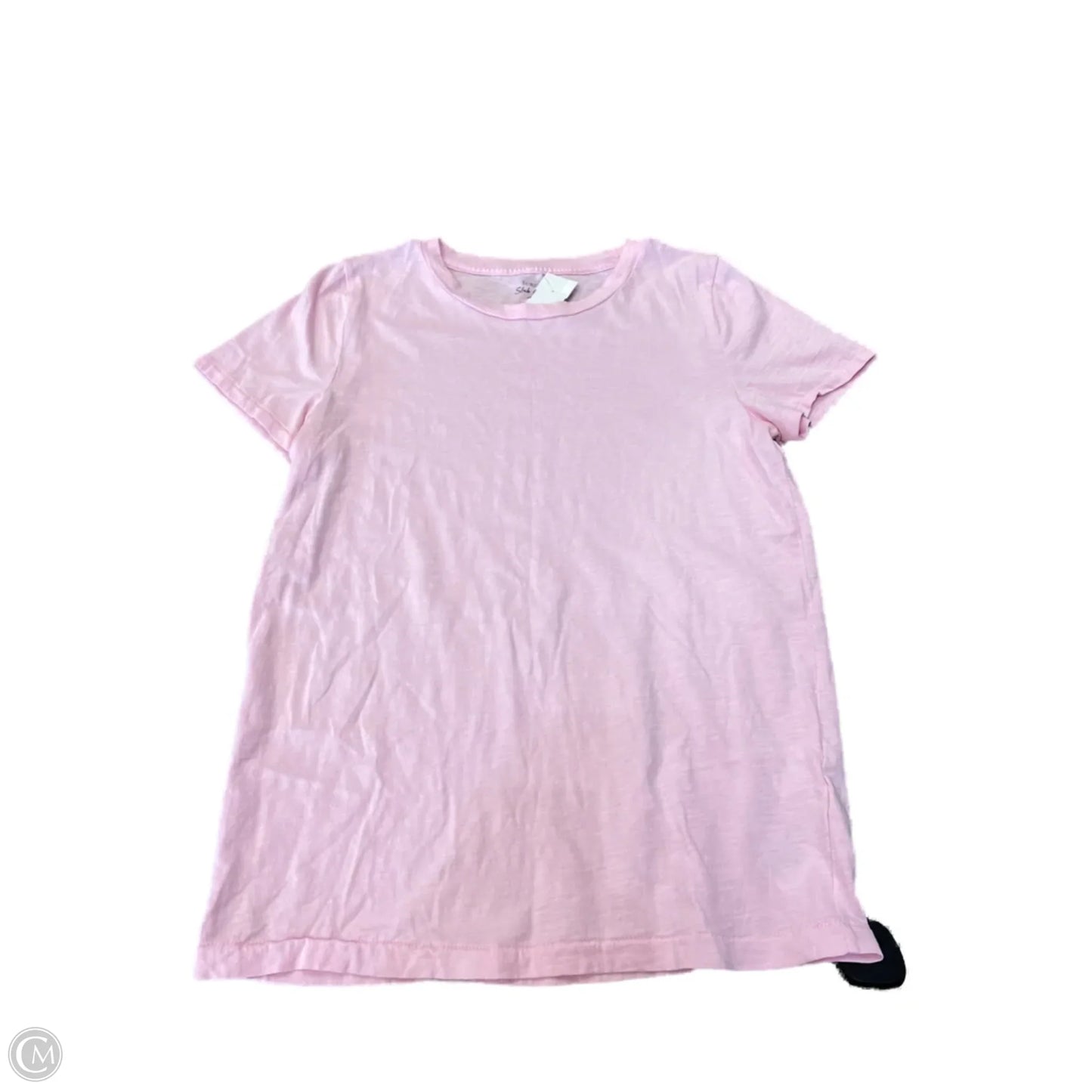 Top Short Sleeve By J. Crew In Pink, Size: M