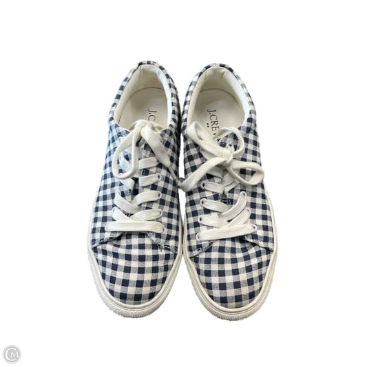 Shoes Sneakers By J. Crew In Plaid Pattern, Size: 6