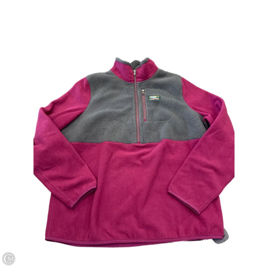 Sweatshirt Collar By L.l. Bean In Purple, Size: Xl