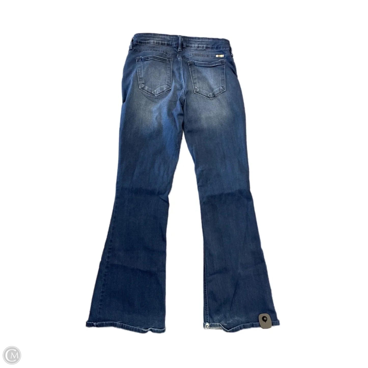 Jeans Boot Cut By Kancan In Blue Denim, Size: 16