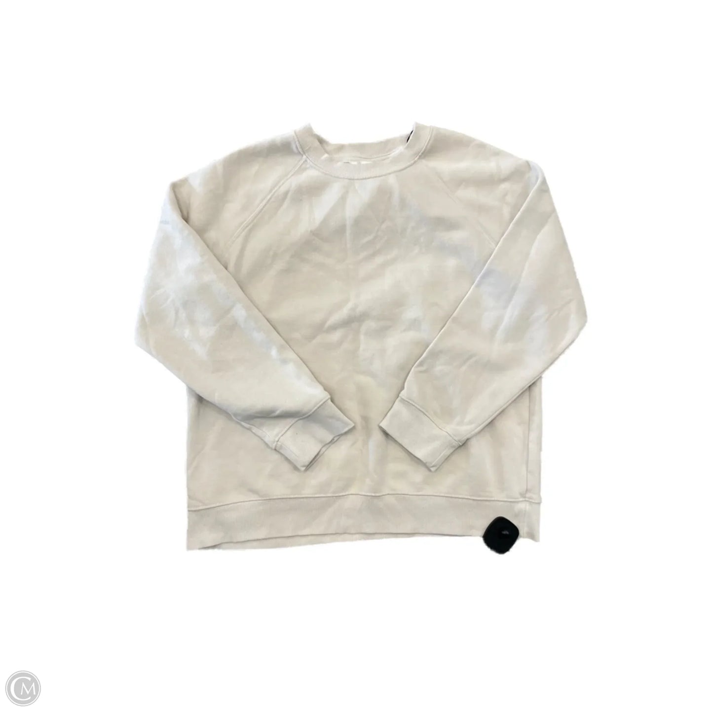 Sweatshirt Crewneck By H&m In Tan, Size: S