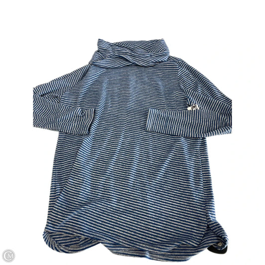 Sweater By Croft And Barrow In Striped Pattern, Size: L