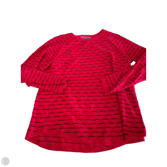 Sweater By Karen Scott In Red, Size: M