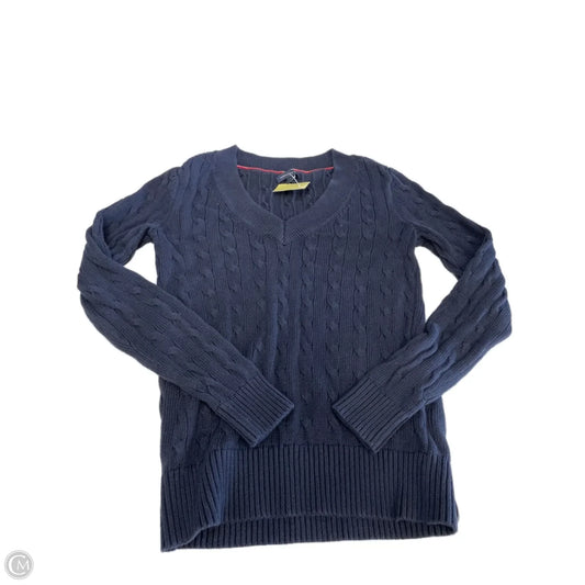 Sweater By Tommy Hilfiger In Navy, Size: Xs