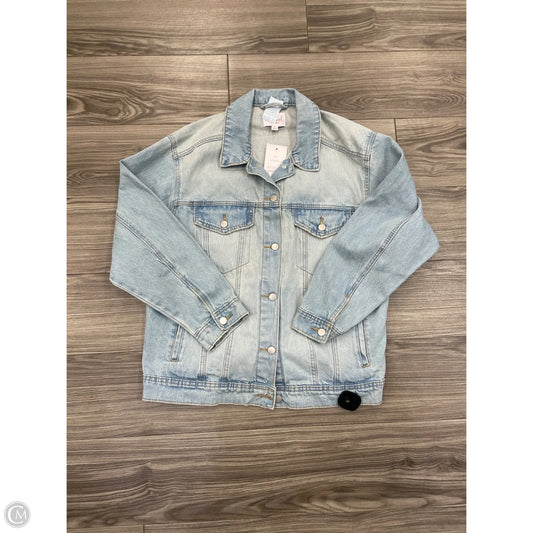 Jacket Denim By Isabel Maternity In Blue, Size: Xl