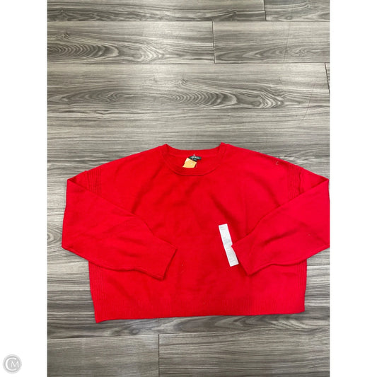 Sweater By Wild Fable In Red, Size: Xxl
