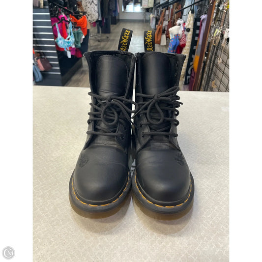 Boots Combat By Dr Martens In Black, Size: 6