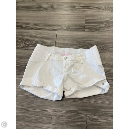 Shorts By Isabel Maternity In White, Size: 2