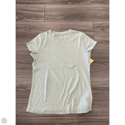Top Short Sleeve By A New Day In Green, Size: M