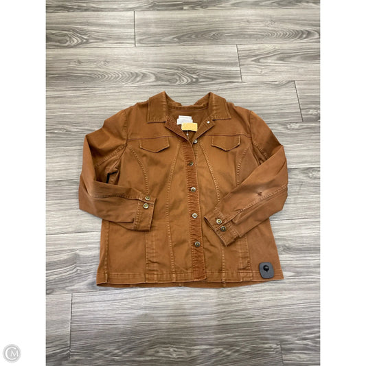 Jacket Other By Cj Banks In Brown, Size: Xl