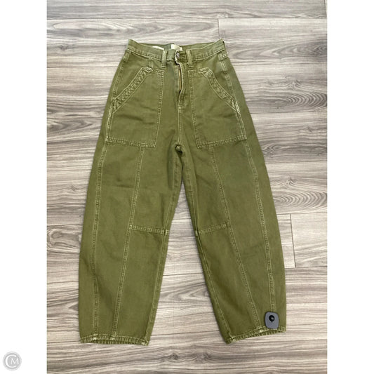 Jeans Wide Leg By Universal Thread In Green, Size: 4