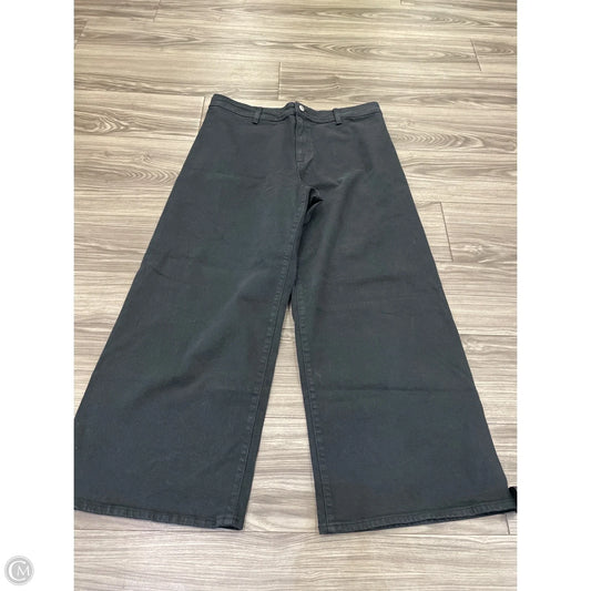 Jeans Wide Leg By Universal Thread In Black, Size: 16