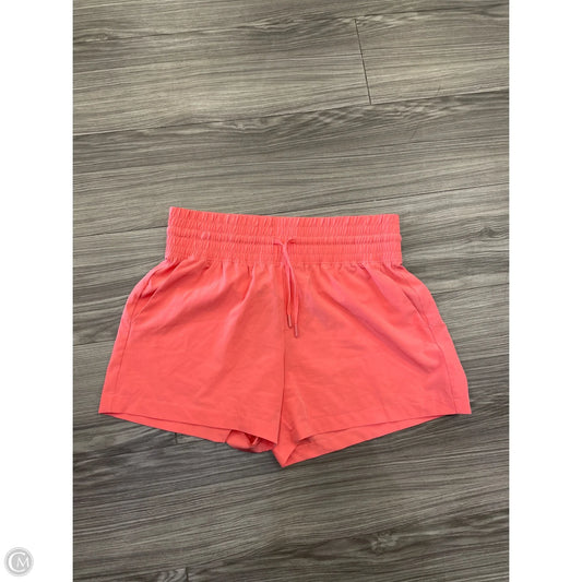 Athletic Shorts By 90 Degrees By Reflex In Coral, Size: M