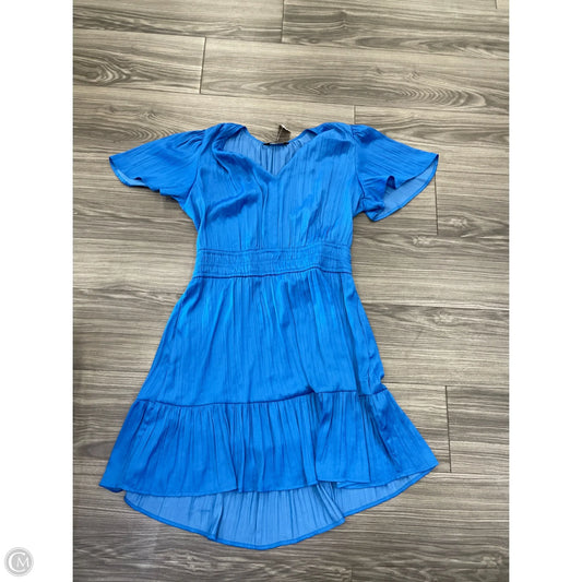 Dress Casual Short By Simply Vera In Blue, Size: M