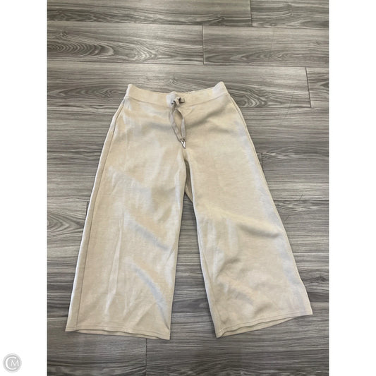 Pants Wide Leg By Spanx In Tan, Size: L