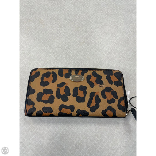 Wallet Designer By Coach, Size: Large