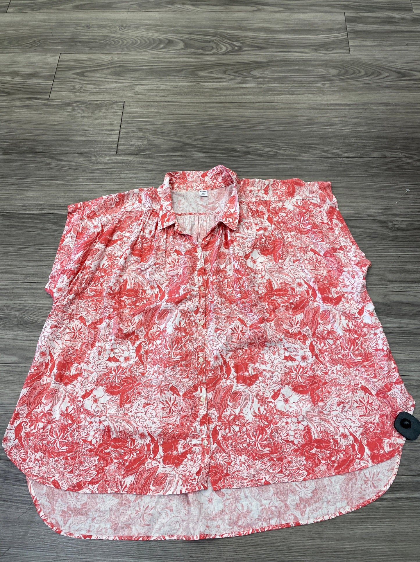 Top Short Sleeve By Old Navy  Size: L