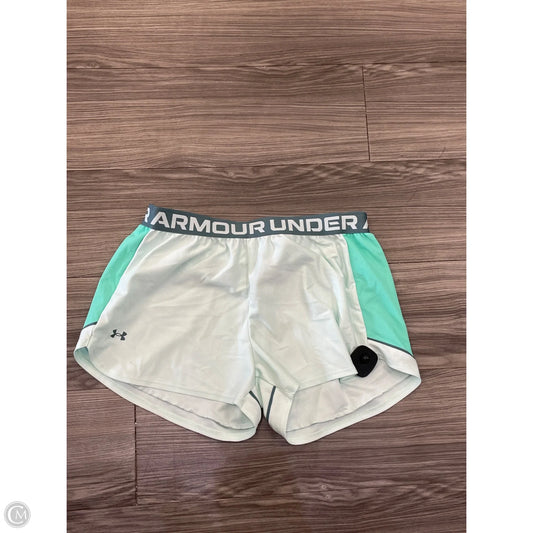 Athletic Shorts By Under Armour In Green, Size: L