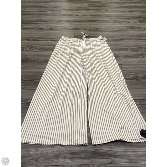 Pants Wide Leg By Clothes Mentor In Striped Pattern, Size: Xl