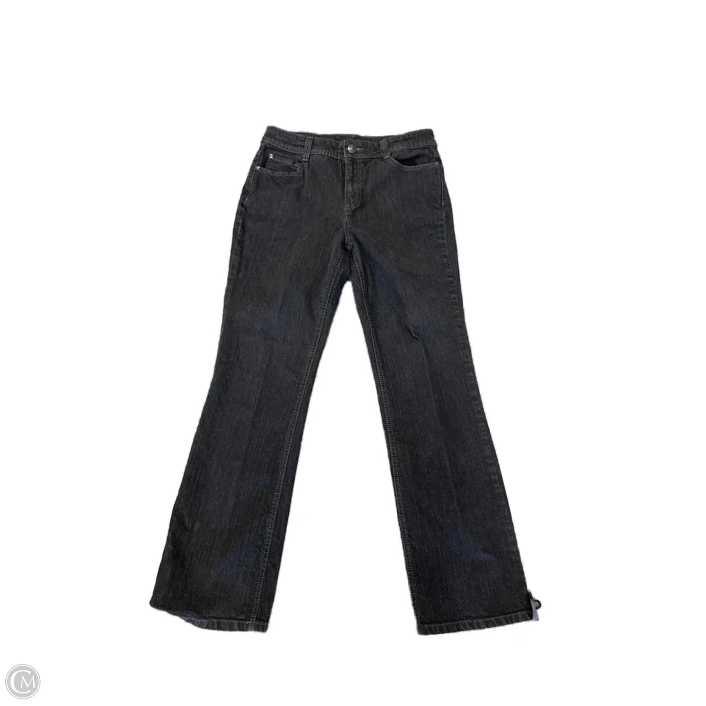 Jeans Straight By Charter Club In Black, Size: 8