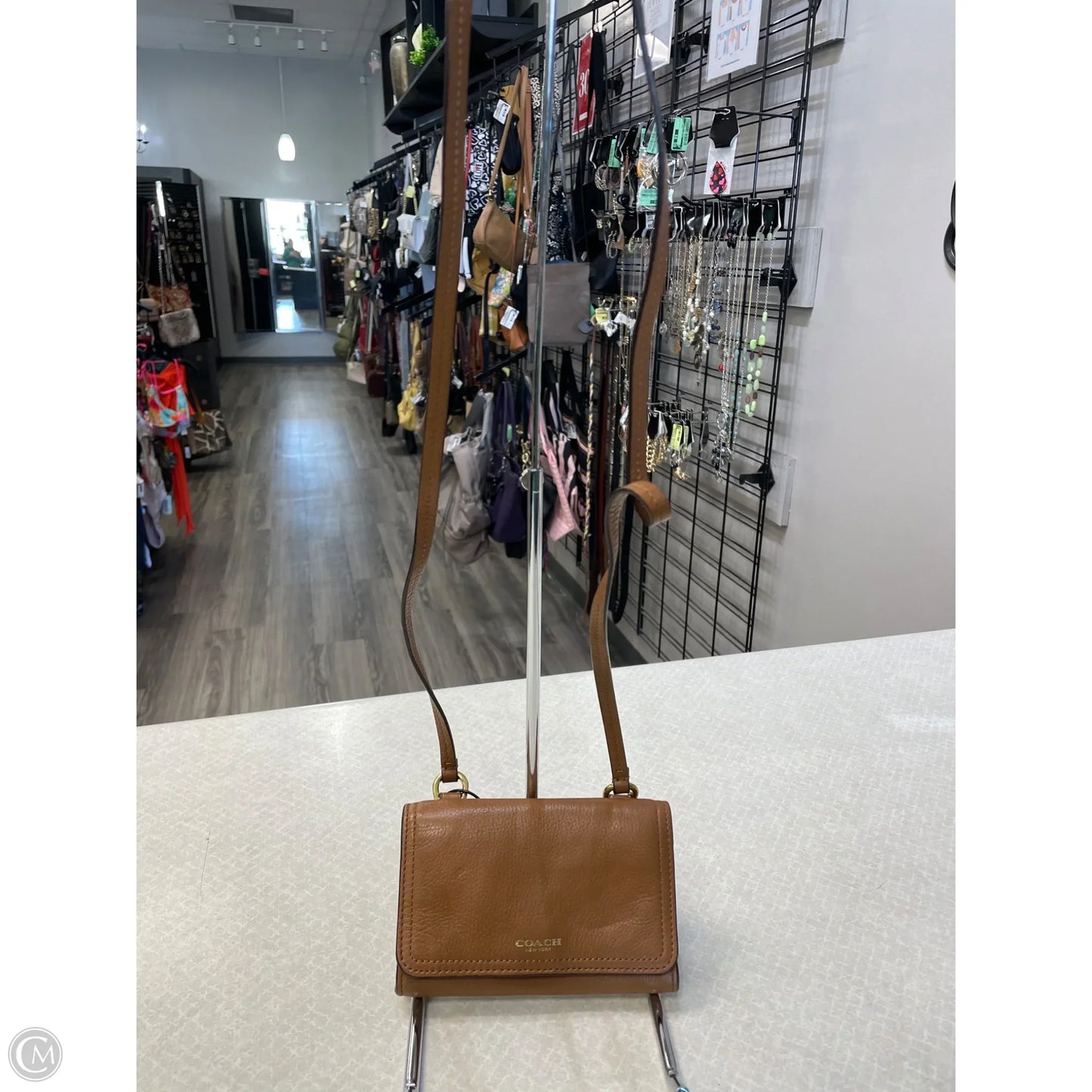 Crossbody Designer By Coach, Size: Small