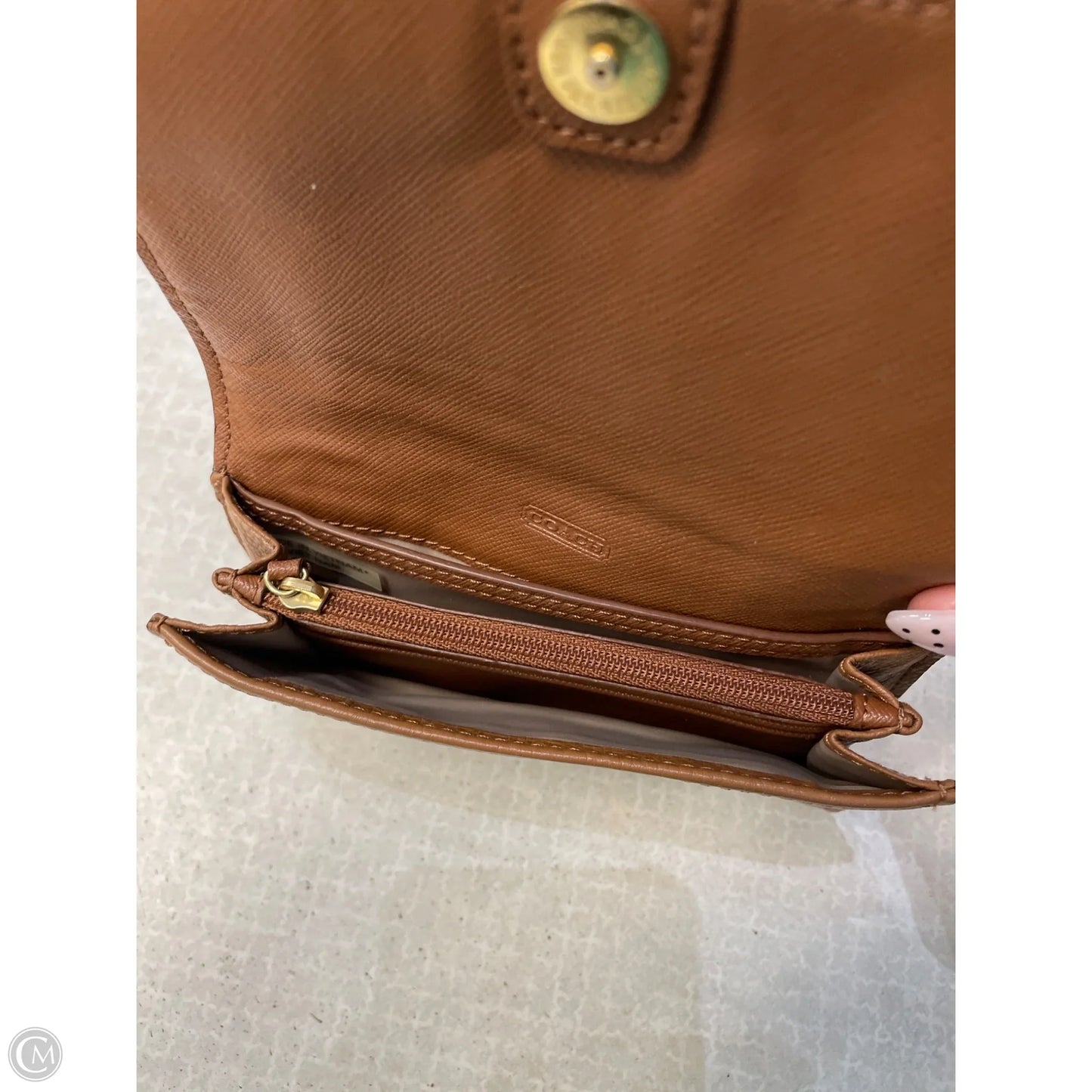 Crossbody Designer By Coach, Size: Small