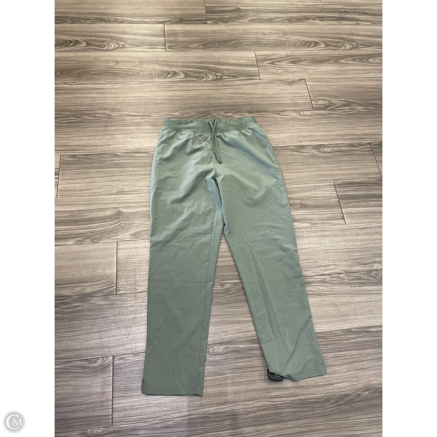Athletic Pants By Asics In Green, Size: M
