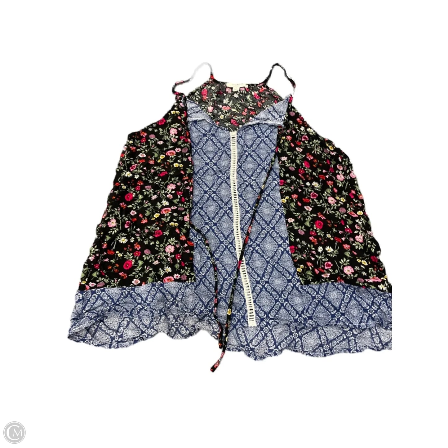 Tank Top By Umgee In Floral Print, Size: S