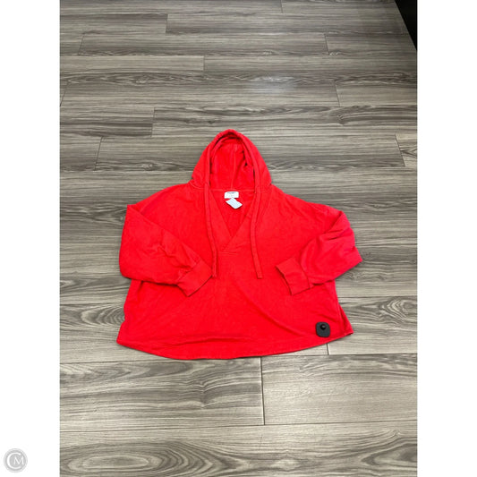 Sweatshirt Hoodie By Old Navy In Red, Size: 2x