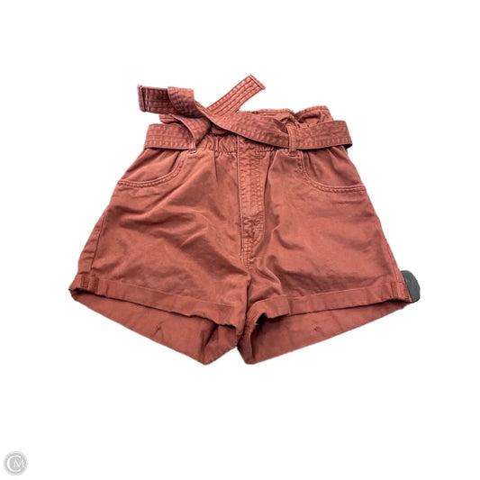 Shorts By Abercrombie And Fitch In Maroon, Size: Xs