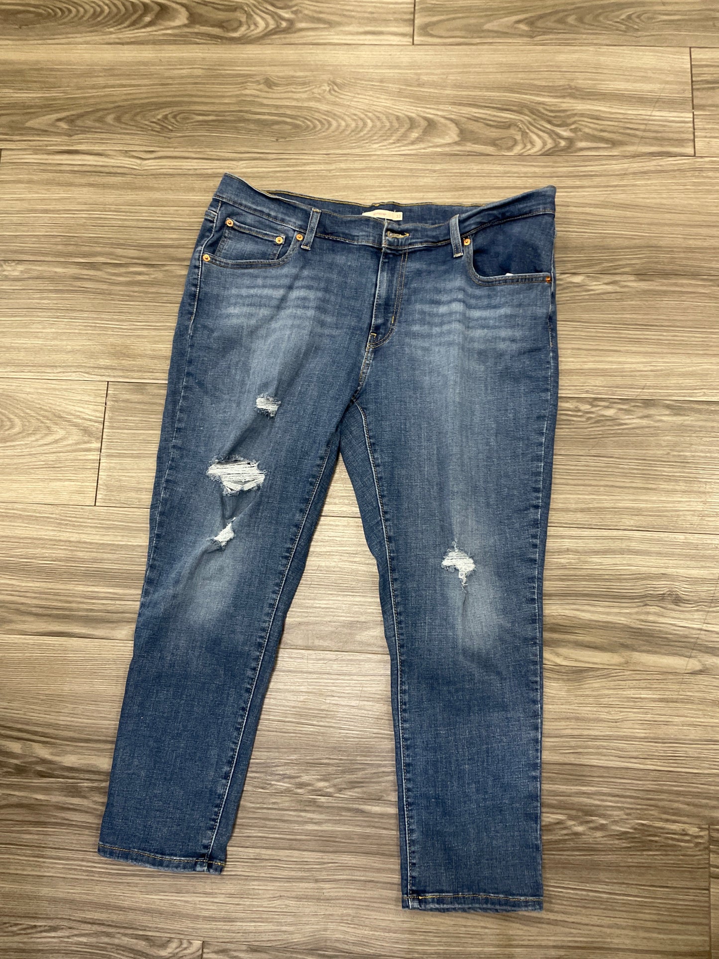 Jeans Boyfriend By Levis, Size: 14