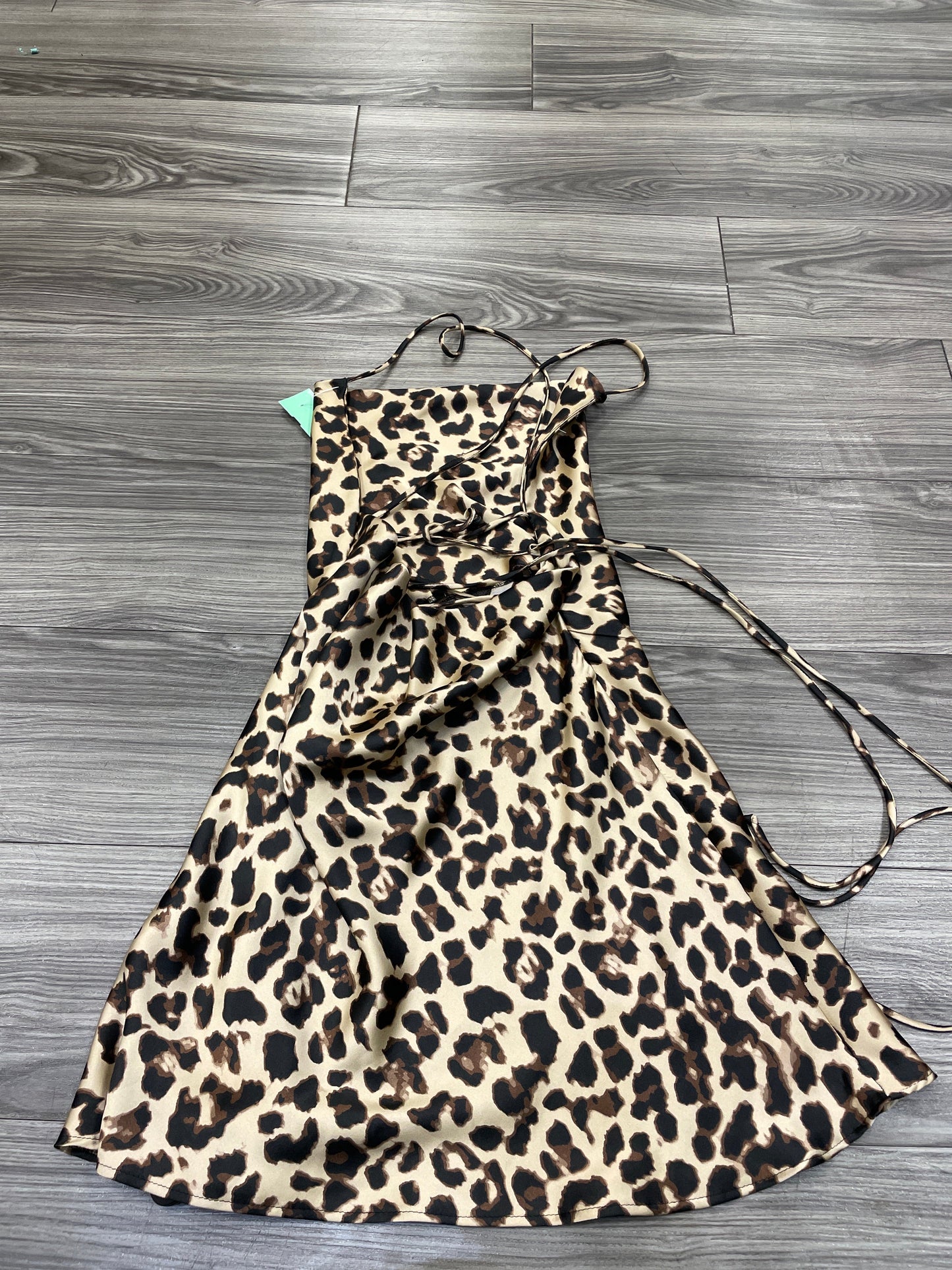 Dress Party Short By Zara In Animal Print, Size: S