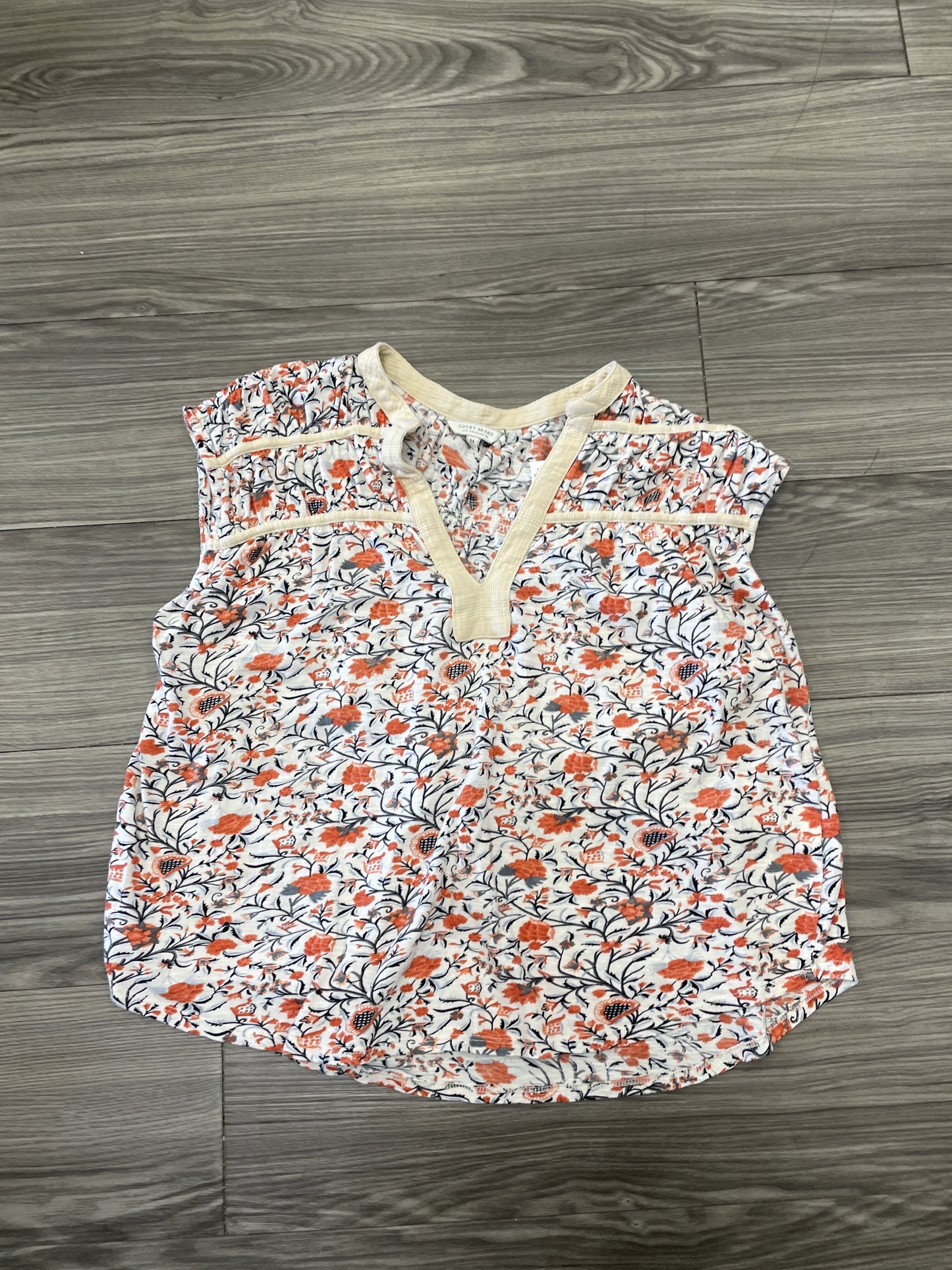 Top Short Sleeve Basic By Lucky Brand  Size: M