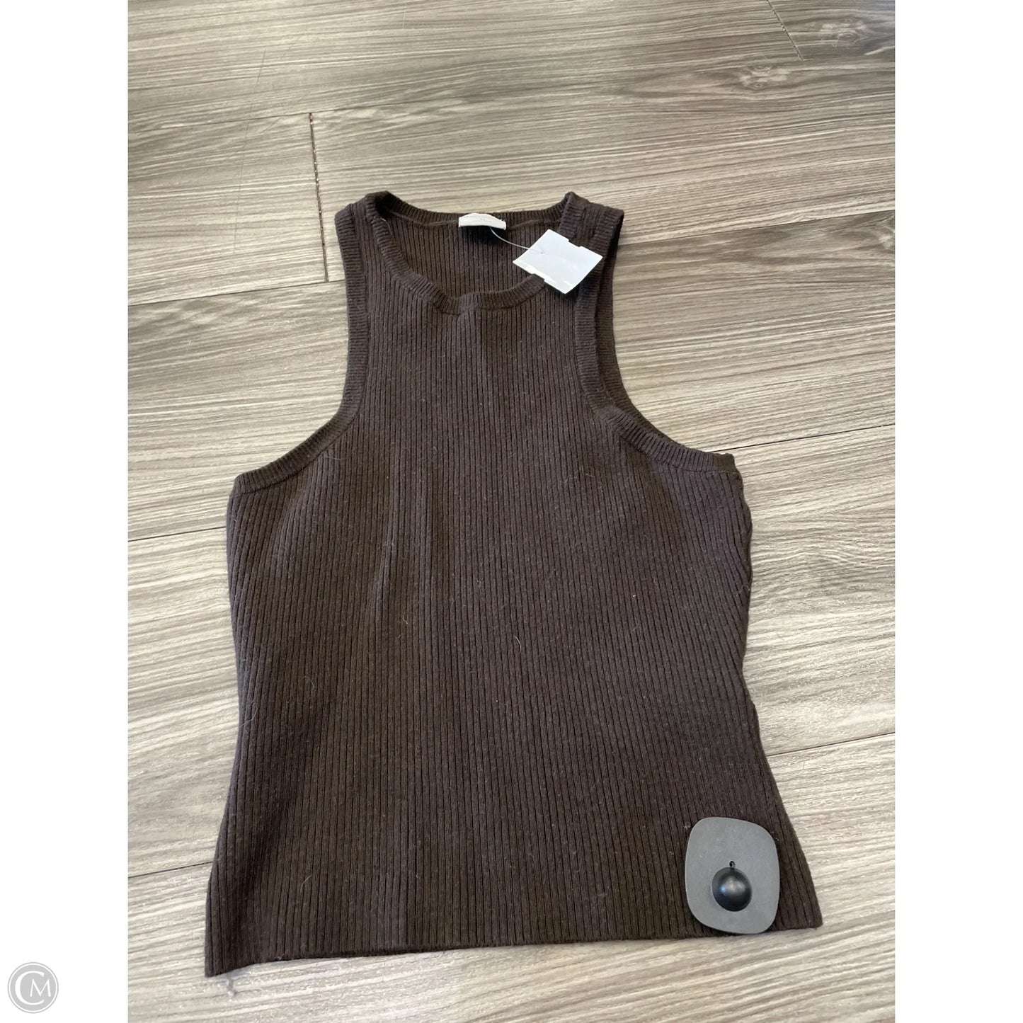 Tank Top By Abercrombie And Fitch In Brown, Size: Xs