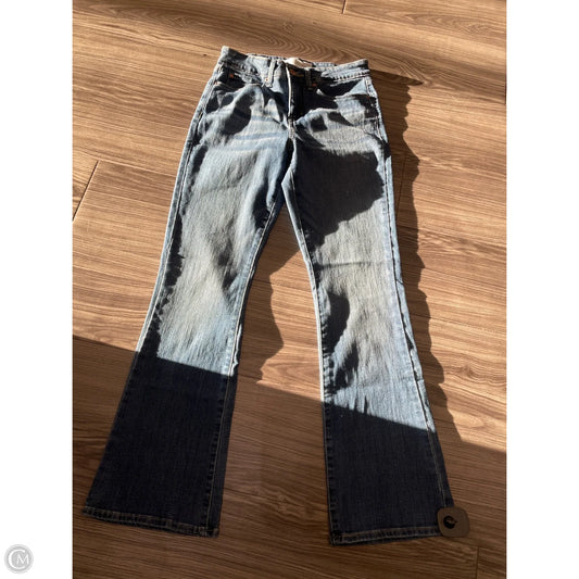 Jeans Boot Cut By Levis In Blue Denim, Size: 4