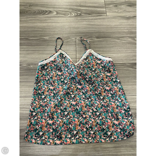 Tank Top By Nine West In Floral Print, Size: Xs