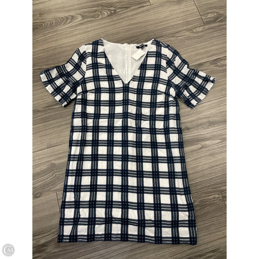 Dress Casual Short By Madewell In Plaid Pattern, Size: 4