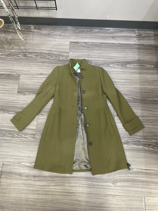 Coat Peacoat By J. Crew In Green, Size: 6