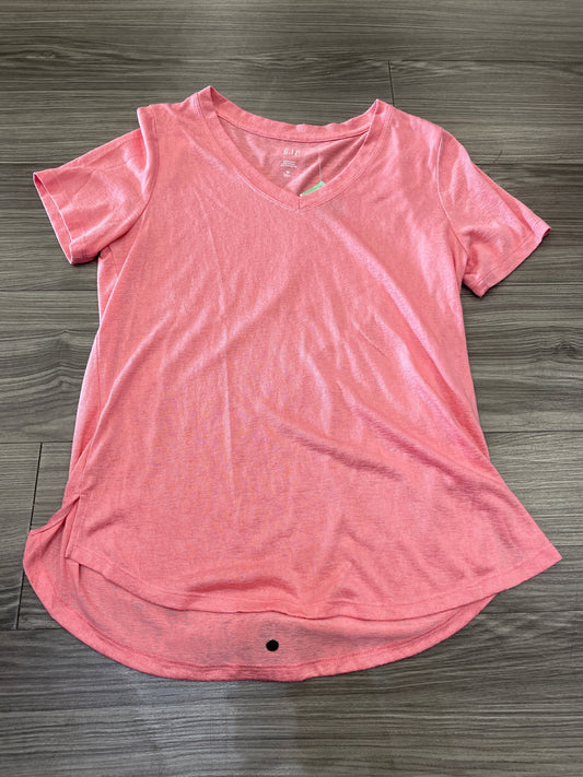 Top Short Sleeve By Gap In Peach, Size: M