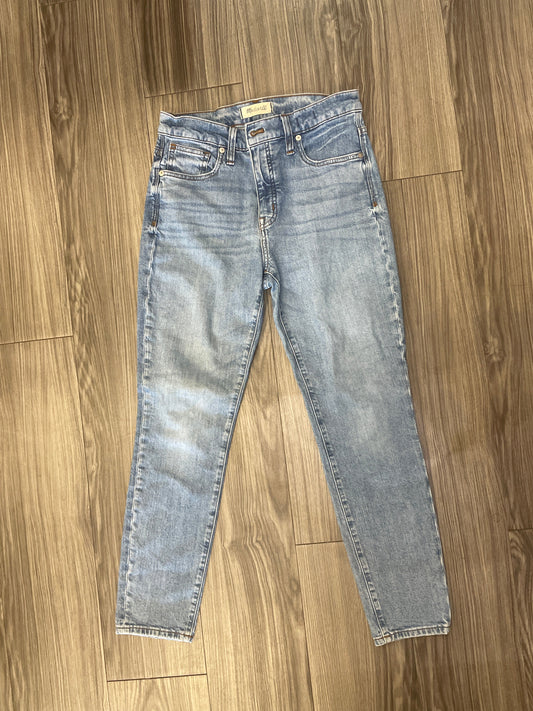 Jeans Skinny By Madewell In Blue, Size: 6