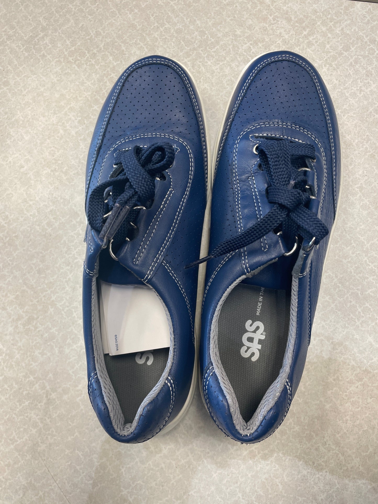 Shoes Sneakers By Sas In Blue, Size: 7.5