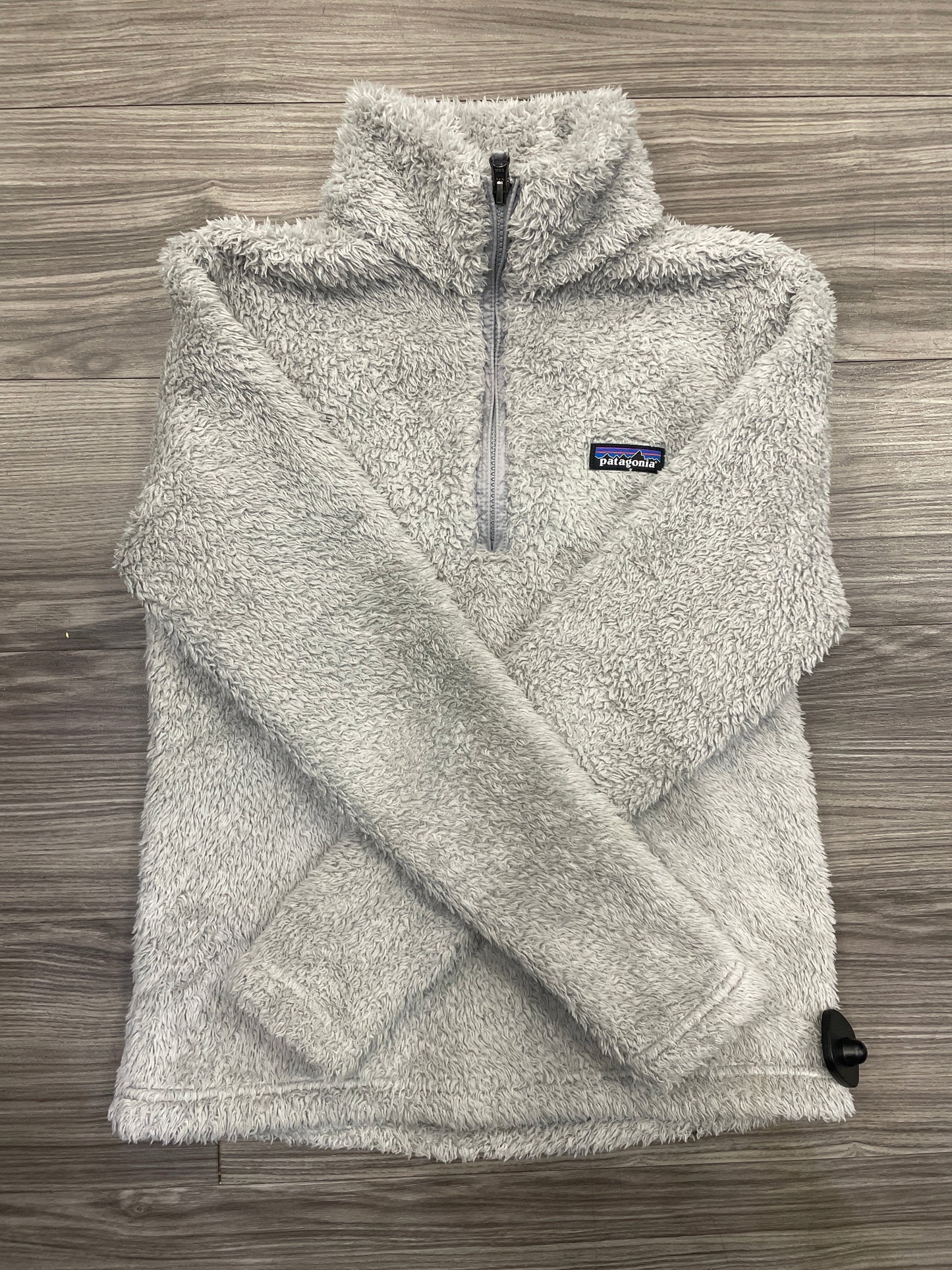 Jacket Faux Fur & Sherpa By Patagonia In Grey, Size: S