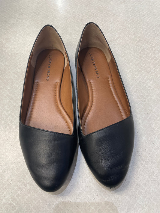 Shoes Flats By Lucky Brand In Black, Size: 9