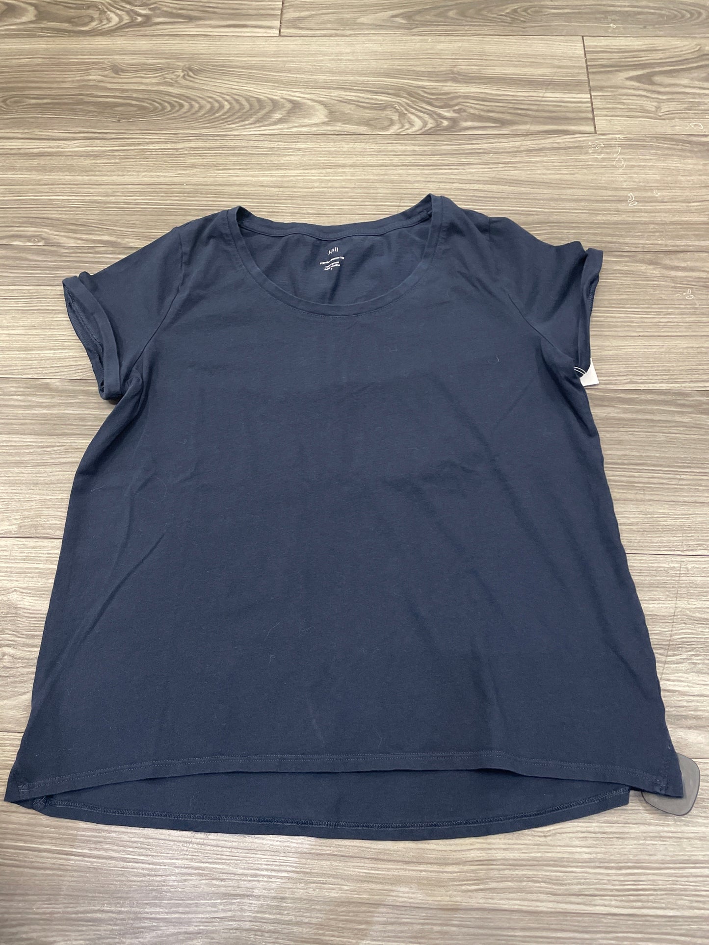 Top Short Sleeve By J. Jill In Navy, Size: M