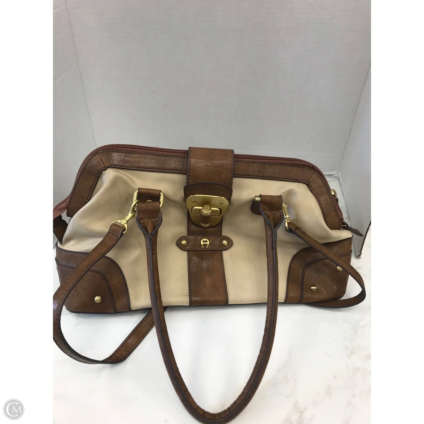 Handbag Designer By Etienne Aigner, Size: Medium