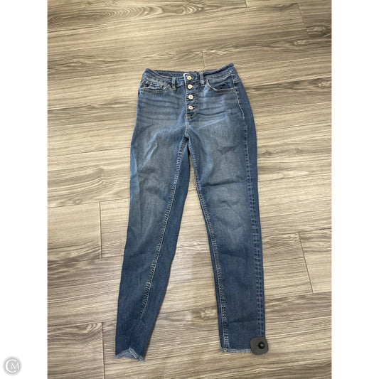 Jeans Straight By Kancan In Blue, Size: 6