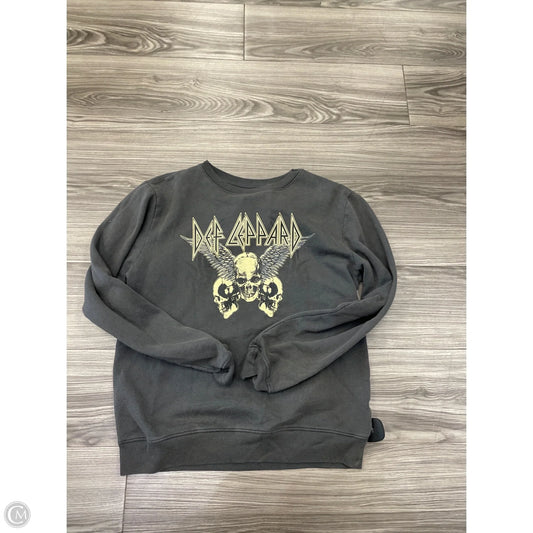 Sweatshirt Crewneck By Clothes Mentor In Grey, Size: S