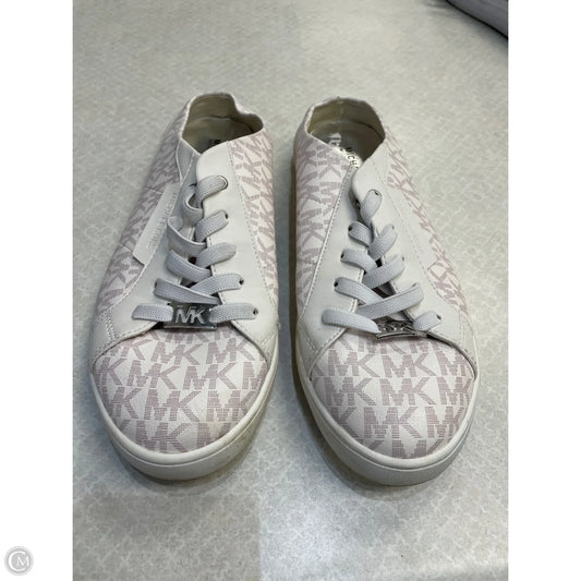 Shoes Designer By Michael Kors In White, Size: 5