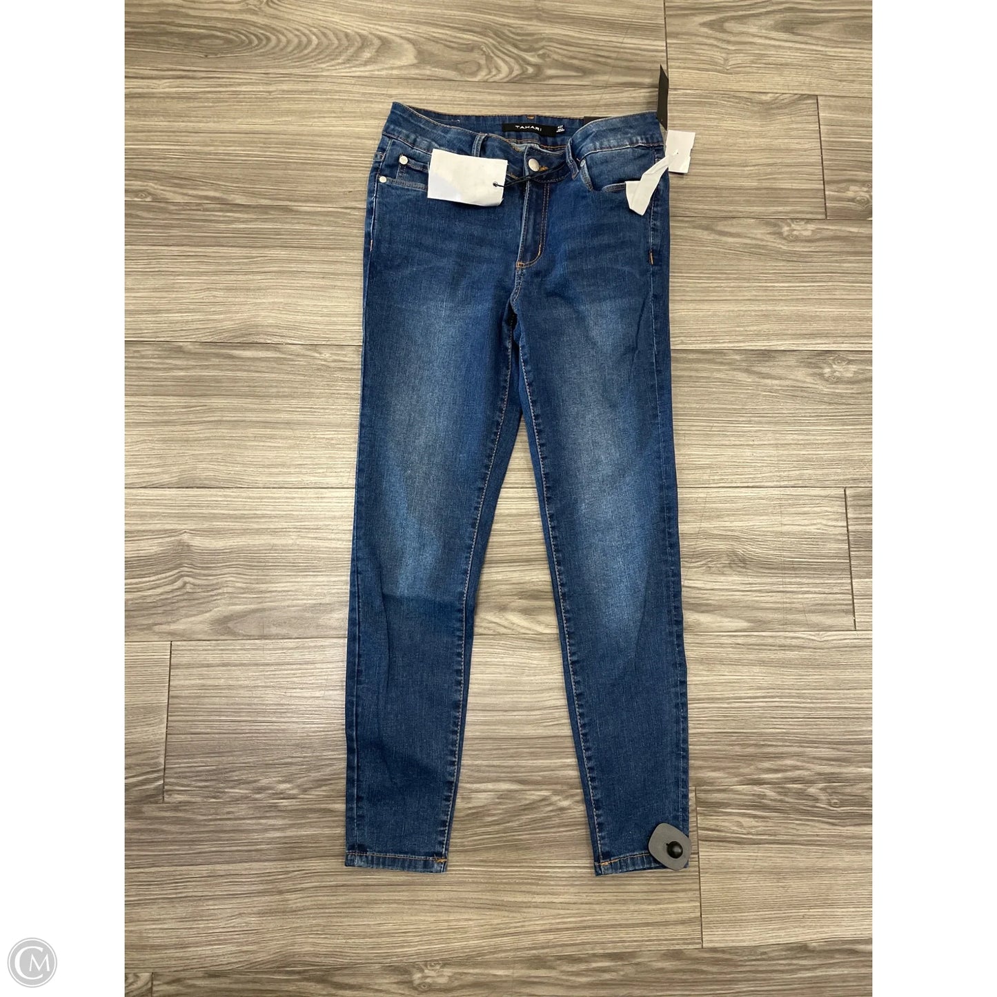 Jeans Skinny By Tahari By Arthur Levine In Blue, Size: 4